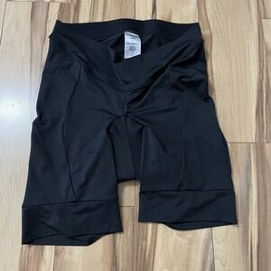 Louis Garneau Women's M Padded Liner Cycling Shorts Black 8" Inseam